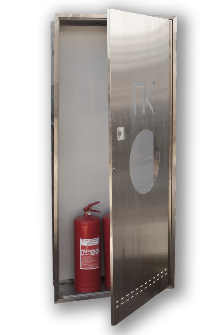 Шкафы пожарные из нержавейки